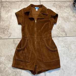 Show me your mumu zipper up romper